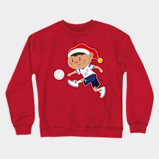 England football Christmas elf. Football World Cup soccer t-shirt Crewneck Sweatshirt